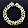 20mm 18K Gold Cuban Bracelets